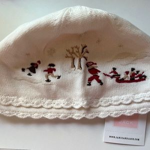 NWT Janie and Jack Holiday Skater Beanie